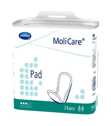 Molicare Pad 3 Drops 335x132mm Unisex 481ml 28’s PKT