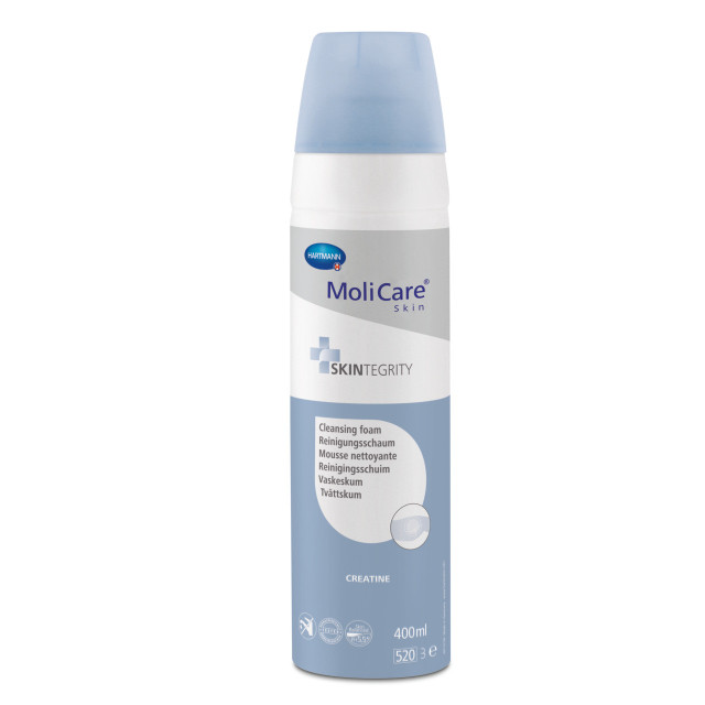 Molicare Skin Cleansing Foam 400ml (12 Units) – 1 CTN