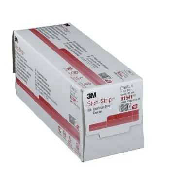 3m Steri - Strip Adhesive Skin Closures (reinforced) 6 X 75mm Red