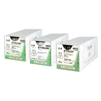 Ethilon 3-0 24mm FS-1 45cm Suture (JJ663G)