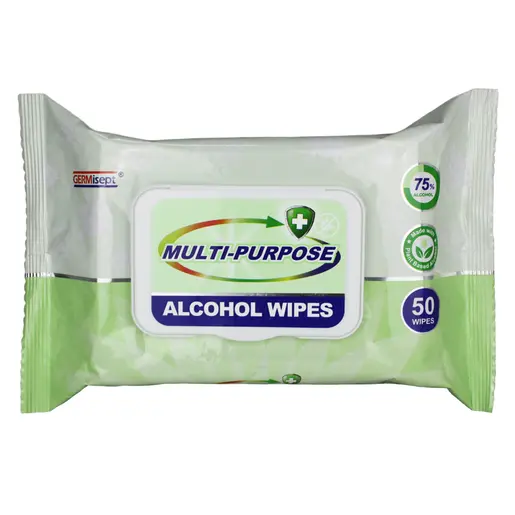 Germisept Multi-Purpose Alcohol Wipes (50pcs)
