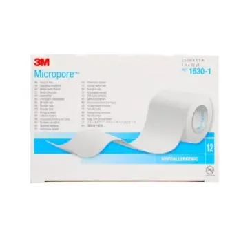 Micropore Surgical Tape 25mm X 9.1m White - BOX/12