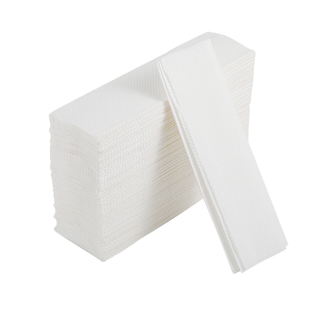 Interleaves Ultraslim Hand Towel 1 ply (23cm x 24cm x 6cm) 150 sheets per pack x 16 per carton