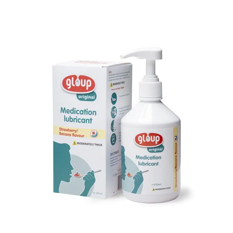 Gloup Medication Lubricant - Strawberry & Banana Flavour (500ml)