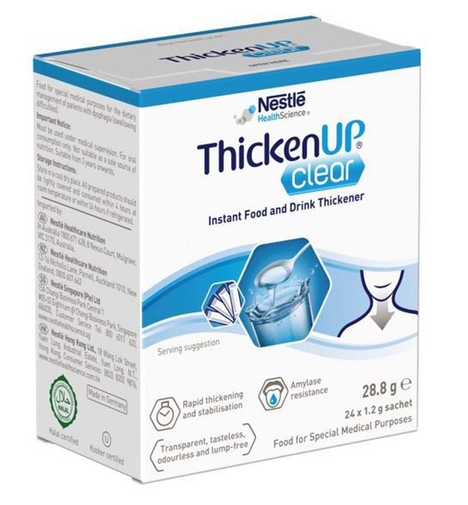Nestle ThickenUp Clear - Thickenup Clear 1.2g Sachets Box/24