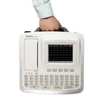 EDAN SE-601 Stand Alone ECG With PDF Reporting And 110mm Printer
