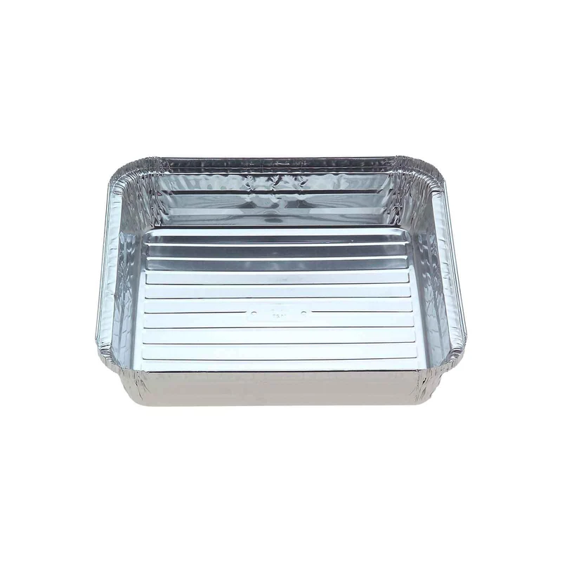 7127 Foil Containers Large Square 2965ml (125 per carton)