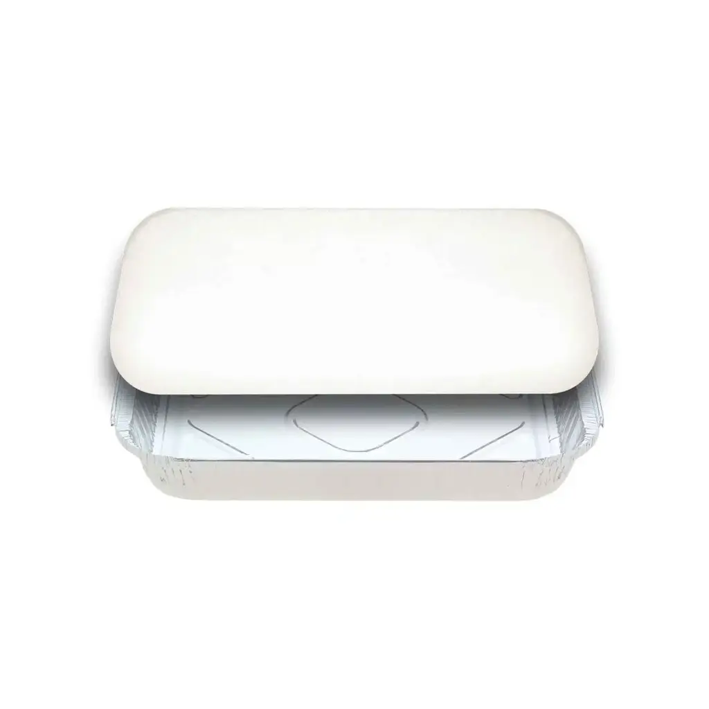 White Board Lids to Suit 7231 Foil Containers