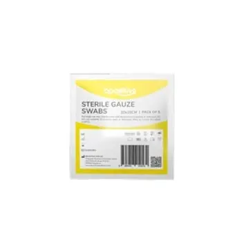 [SMS-BP010975XA] Bpositive Gauze Square 7.5 x 7.5cm 5`s Sterile (BP010975XA)