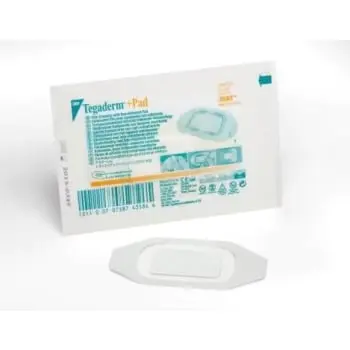 [SKU-SMS-0309] 3M Tegaderm + Pad Film Island Dressing Waterproof With Non-Adherent Pad 9 X 10cm (3M3586)