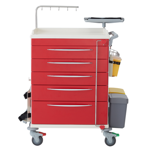 [1261] Emergency Trolley Red