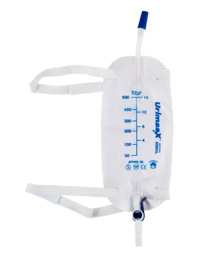 [SMS] Urimaax Leg Bag Sterile 500ml - 6cm - Non Sterile 500ml - 10cm