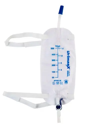 [1643] Urimaax Leg Bag Sterile 500ml - 6cm - Sterile 500ml - 10cm