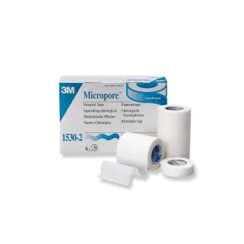 [SMS-3M15302] Micropore Surgical Tape 50mm X 9.1m White-BOX/6