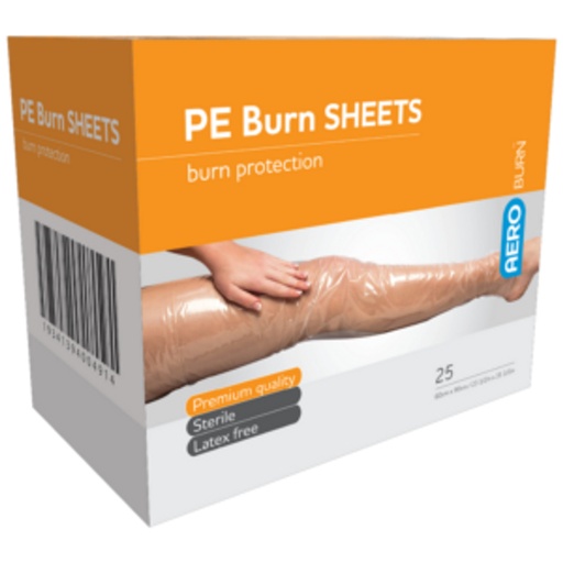 [ABS6090] Aeroburn Polyethylene Burn Sheet 60 x 90cm - Box/25