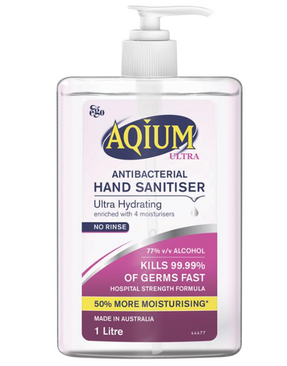[SMS132] Ego Aqium Antibacterial Ultra Hydrating Hand Sanitiser 1L