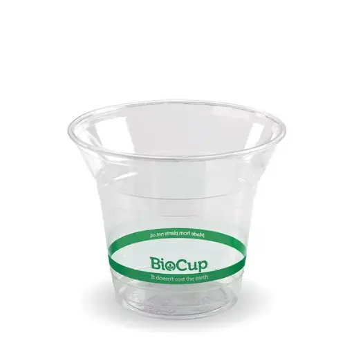 [3307] BioPak 300ml Clear Cup