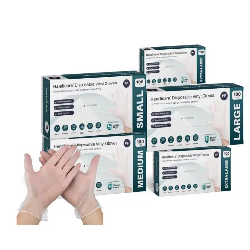 [SMSVFM] Medium Vinyl Gloves Powder Free Box Of 1000