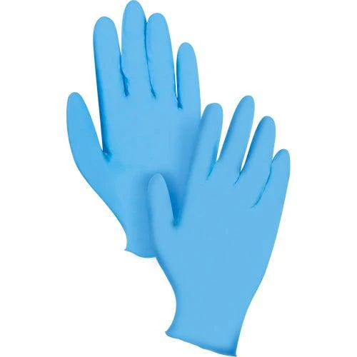 [SMSBUS] Nitrile Powder Free Blue Gloves (Small | QTY - 100)