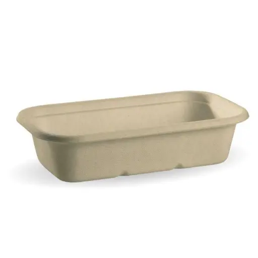 [SMS00N] 1000ml BioCane Takeaway Base-Natural-230 x 130 x 55mm