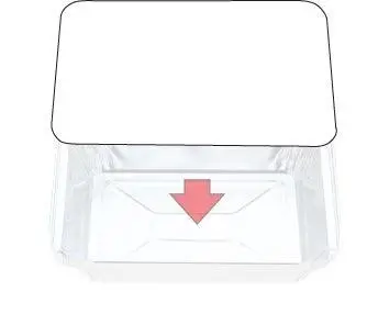 [SMS117] Cardboard Lids to Fit 7117 Foil Container