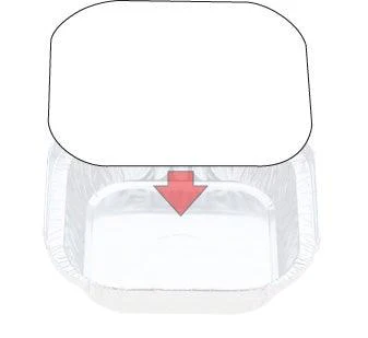 [3760] Foil Container Lids To Fit 711