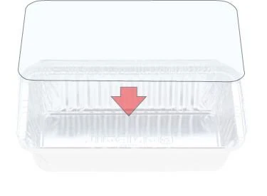 [SMS11C] Clear PVC Lids for Containers 7119 and 7219 (500-Pack)