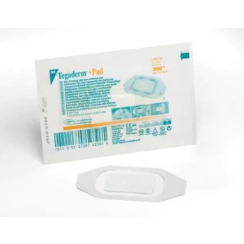 [SMS586] Tegaderm 3M + Pad Film Island Dressing Waterproof Non-Adherent Pad 9X10cm